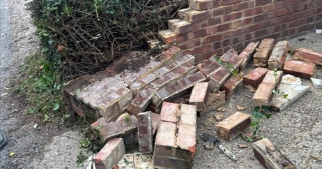 Owners of property in Penryn ordered to repair wall