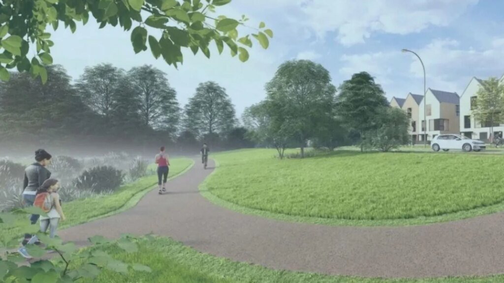 Name of mega new UK town being built around a train station with 10,000 homes and FOUR parks is finally revealed