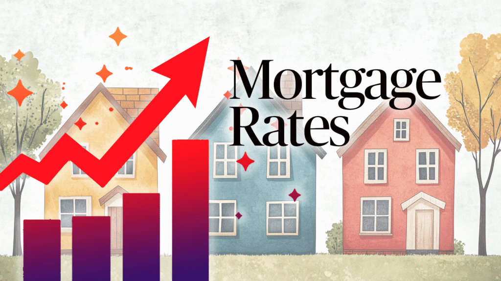 Mortgage rates edged higher this week after two weeks of declines