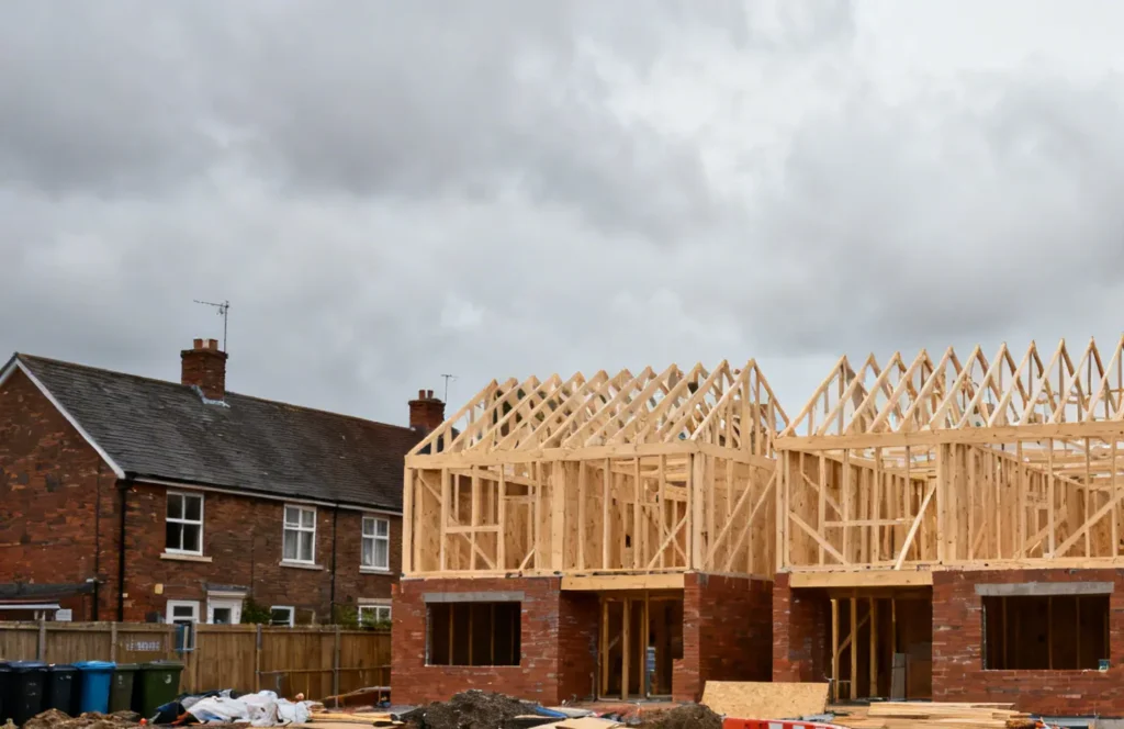 UK housebuilding drops 6.3% as 1.5m homes target falters