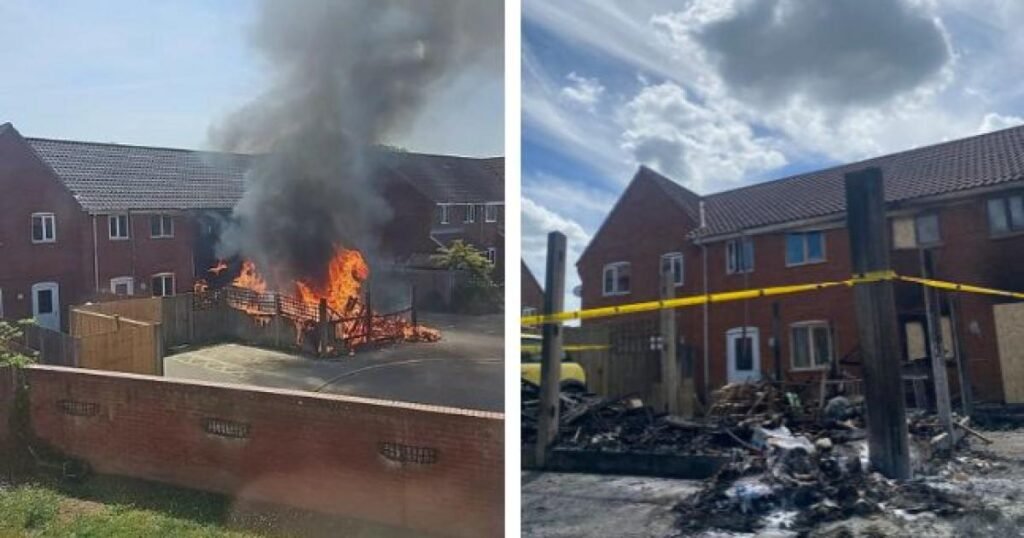 Family ‘loses home’ after fire in North Walsham estate