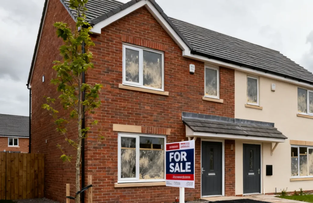 New build property prices decline across five UK regions
