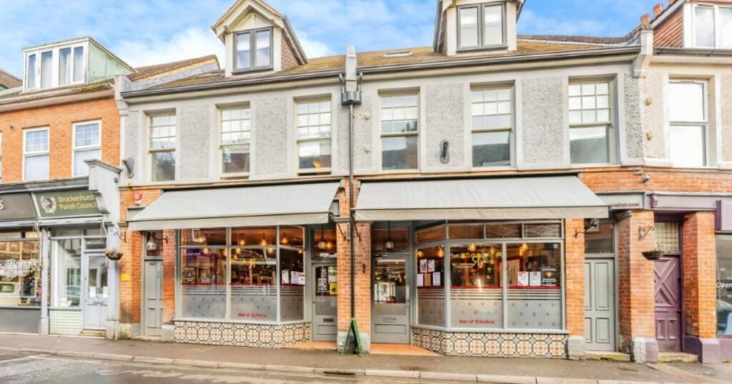 ‘Rare’ New Forest property with flats and wine bar listed
