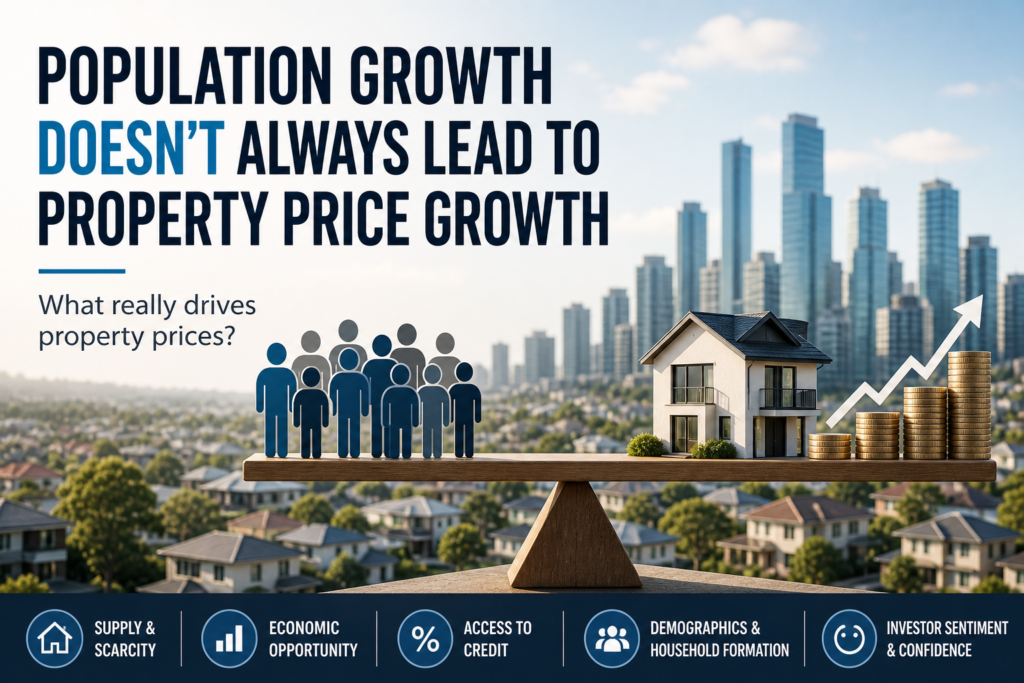 The Population Growth Myth That Could Cost Property Investors Dearly