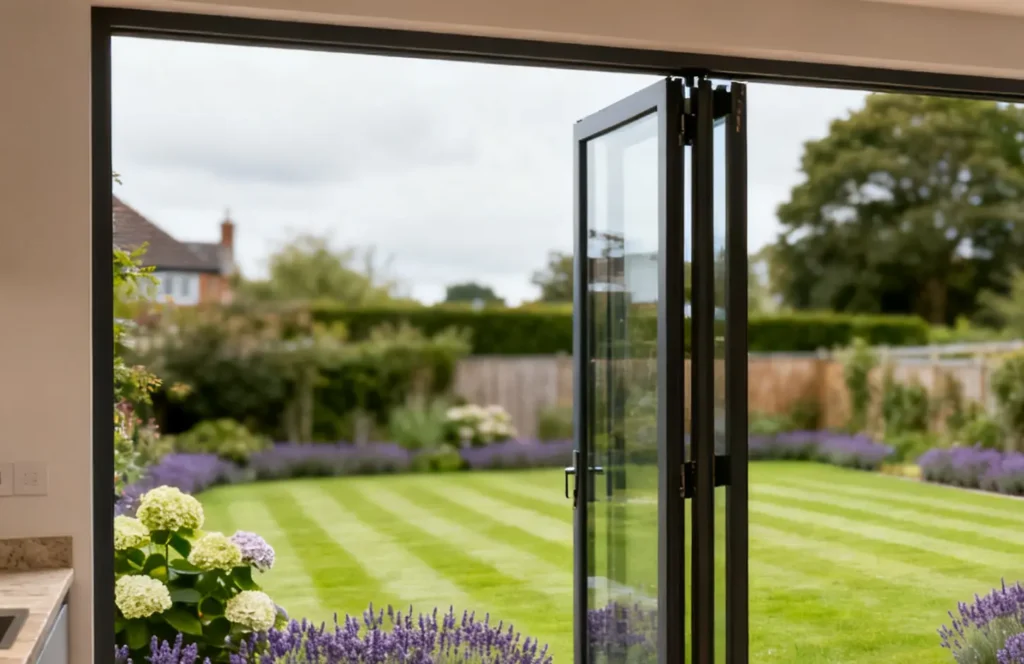 Five English properties with garden-facing kitchens listed